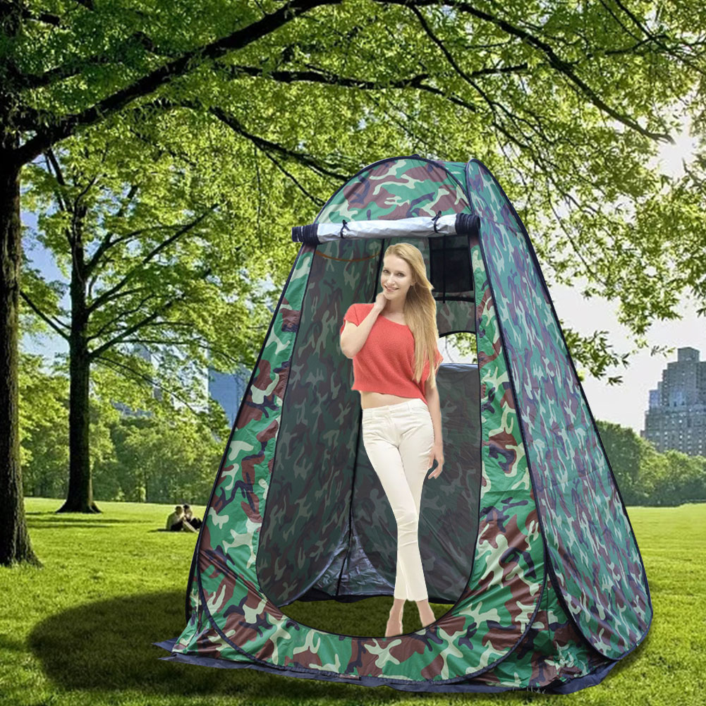 Cheap Goat Tents Pop Up Pod Privacy Nature Tent Changing Room Outdoor Awnings Portable Tarp Shower Camp Toilet Rain Shelter For Camping Accessory   